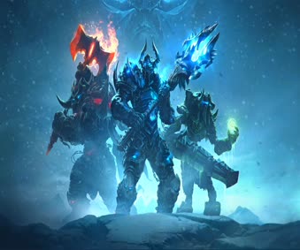 Live Death Knights Animated Wallpaper