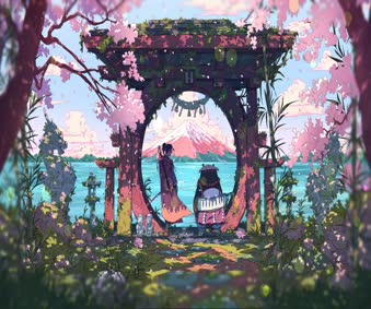 Summer Samurai Live Wallpaper