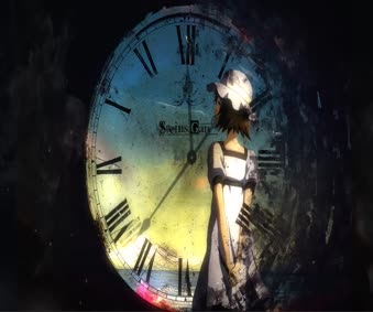 Steins Gate Clock Live Wallpaper