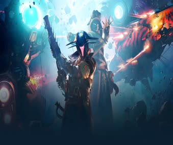 Destiny 2 Guardian & Eido Live Wallpaper 4K