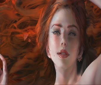 Live Nixeu Ginger Girl Video Wallpaper