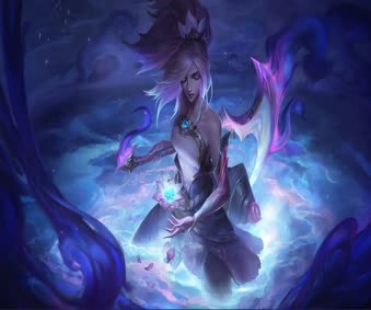 Live Spirit Blossom Akali Video Wallpaper