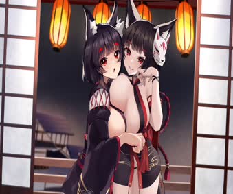Fusou & Yamashiro Anime 4K Live Wallpaper