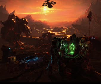 StarCraft2 Char Live Wallpaper