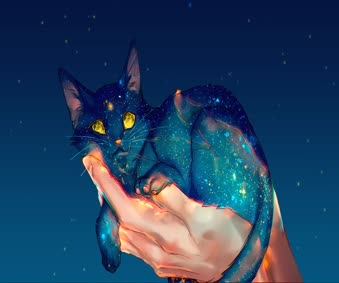 ? Space Void Cat Live Wallpaper
