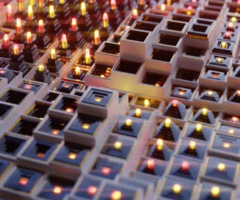 Abstract Loop Squares Live Wallpaper