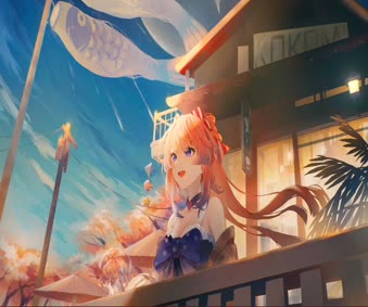 Kokomi Genshin Live Wallpaper