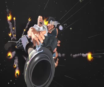 Pootis Engage Soldier in Space Live Wallpaper