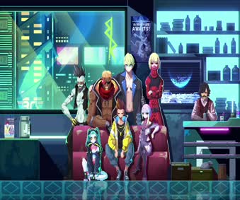 Edgerunners Crew Pixel Live Wallpaper