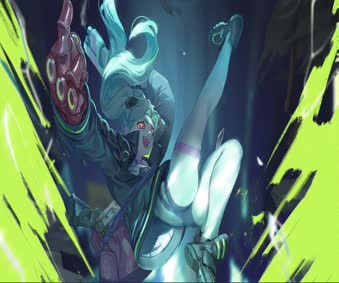 Cyberpunk Edgerunner Rebecca Girl Live Wallpaper