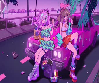 Trip Love x LuLu Live Wallpaper