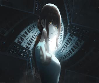 Makima Chainsaw Man Live Anime Wallpaper