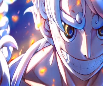Luffy Gear 5 One Piece Live Anime Wallpaper