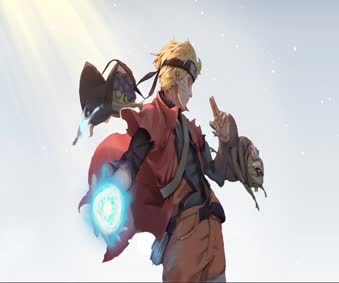 Naruto Snow Live Anime Wallpaper