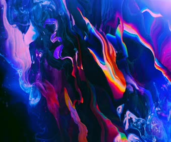 Abstract Paint Mist Preppy Wallpaper