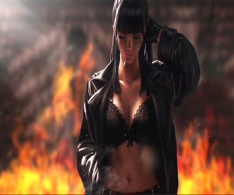 In a Black Dress by Guweiz Live Wallpaper