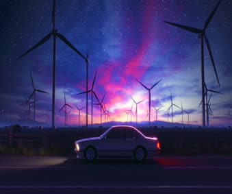 Windmills By Visualdon Loop Live Wallpaper