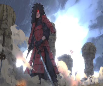 Uchiha Madara Naruto Live Anime Wallpaper