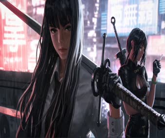 Bad Girls By Guweiz Live Wallpaper