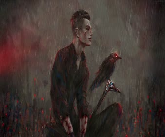 Raven Live Wallpaper Engine