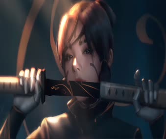 Orie Girl By Zed Live Wallpaper Engine