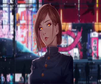 Inhoso Nobara Kugisaki Lively Wallpapers