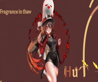 Hu Tao Original Animation 4K Live Wallpaper