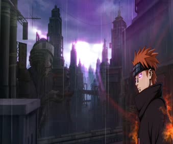 Anime Naruto Rain Live Wallpaper