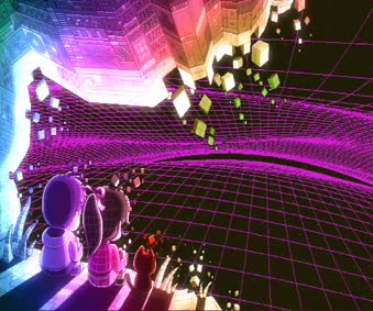 New Dimension Live Pixel Wallpaper