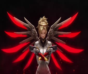 2K Mercy Overwatch Live Wallpaper