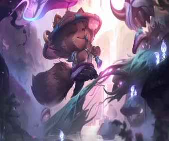 2K Teemo Spirit Blossom Lol Live Wallpaper