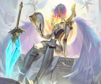 2K Kayle Angel Warrior Fantasy Lol Live Wallpaper