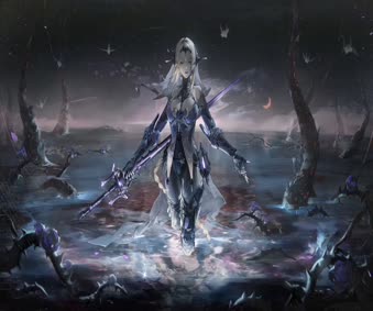 2K Bianca Punishing Gray Raven Live Wallpaper