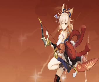 2K Yoimiya Genshin Impact Game Live Wallpaper