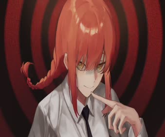 2K Makima Chainsaw Man Anime 3 Live Wallpaper