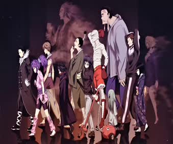 2K Phantom Troupe Members Hunter X Hunter Live Wallpaper