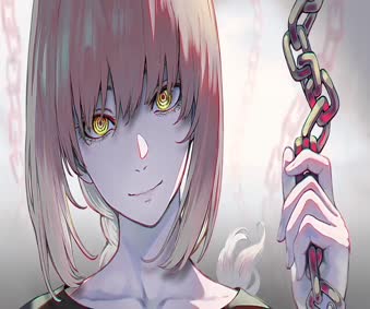 2K Makima Chainsaw Man Anime 4 Live Wallpaper