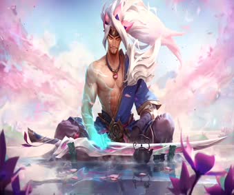 2K Yasuo Spirit Blossom Live Wallpaper