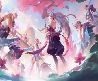2K Spirit Blossom 2022 Lol Game Live Wallpaper