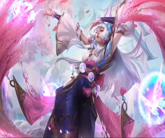 2K Syndra Spirit Blossom Lol Live Wallpaper