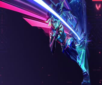 2K Neon Valorant Game Live Wallpaper