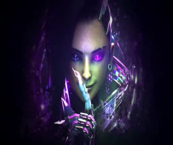 2K Sombra Overwatch Live Wallpaper