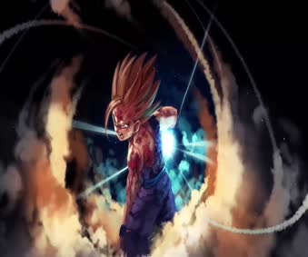 2K Gohan Super Saiyan Dragon Ball Live Wallpaper