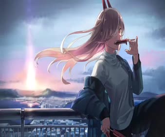 2K Power Chainsaw Man Anime Live Wallpaper