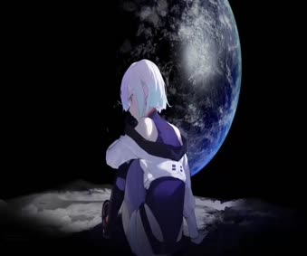 2K Lucy Cyberpunk Edgerunners In Moon Live Wallpaper