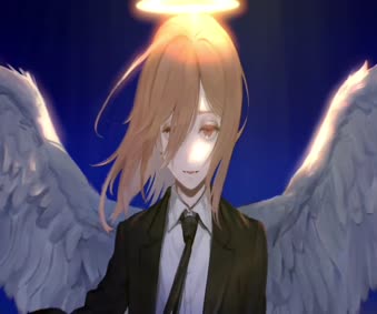 2K Angel Devil Chainsaw Man Live Wallpaper