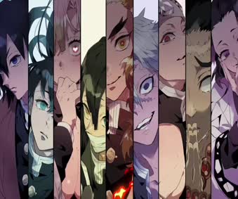 2K All Hashira Demon Slayer Live Wallpaper