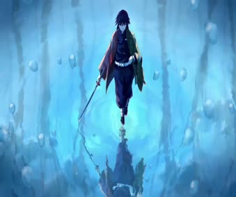 2K Giyu Tomioka Demon Slayer Live Wallpaper