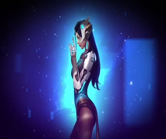 2K Symmetra Overwatch Live Wallpaper