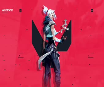 2K Jett Valorant Live Wallpaper